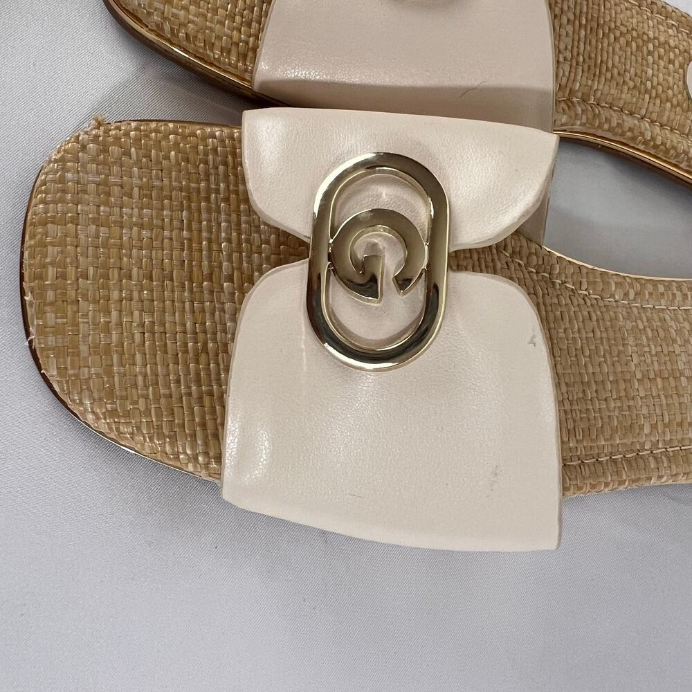 GBG Women's Sandals Size 9M Gold Hardwear Slip-On‎ NEW - Picture 6 of 8